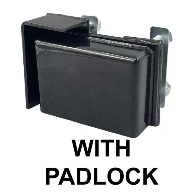 Bolt on container Lock Box Right Hand with Pad Lock - Containers - Trailers