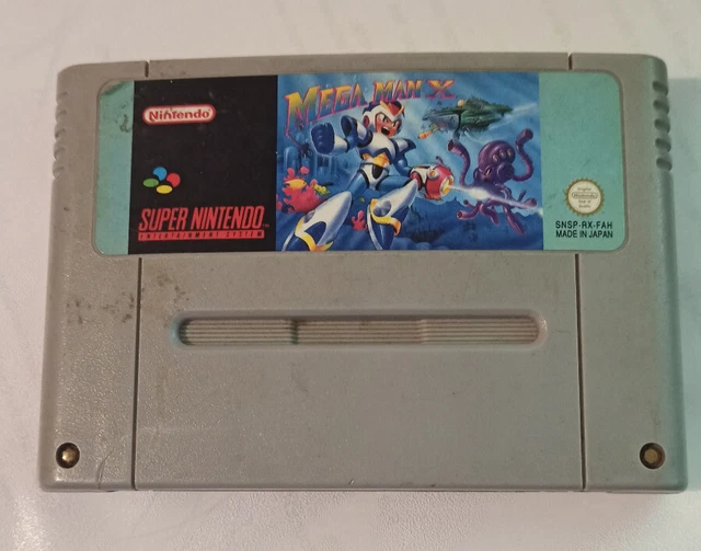jeu Megaman X / Mega Man X / Super Nintendo SNES