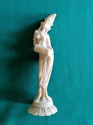 Dea Parvati scultura orientale antica preziosa scolpita a mano India primi 900 