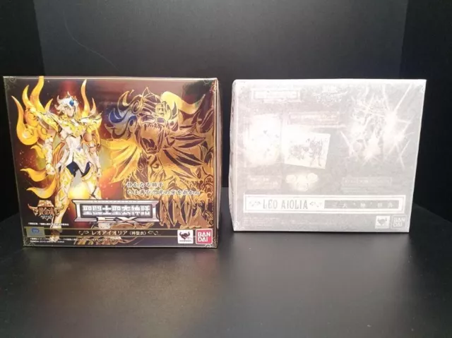 Saint Cloth Myth EX Leo Aiolia God Cloth Saint Seiya BANDAI with other god goods