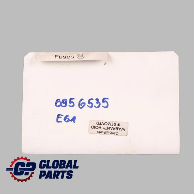 BMW E61 FUSE Location Diagram Map fuse Grouping 6956535 EUR 71,40
