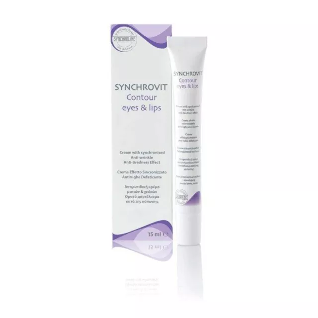 SYNCHROLINE synchrovit contour eyes & lips - crema anti-age 15 ml