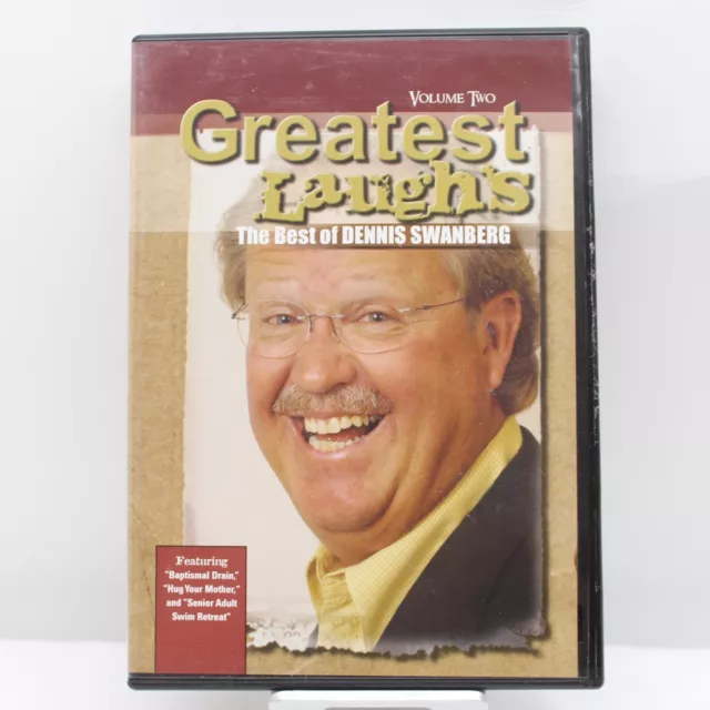 Dennis Swanberg-Get Over It and Laugh (DVD,2011) Christian Comedy,Not a  Scratch!