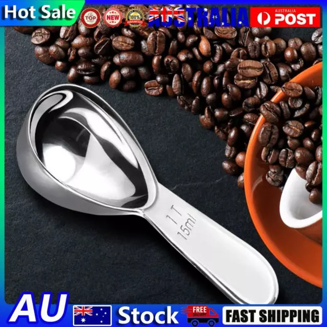 Stainless Steel Coffee Scoop Measuring Tablespoon for Coffee Tea Sugar (15ml)