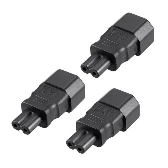 AC 250V 2.5A IEC320 C8 sur circuit imprimé mâle prise courant entrée
