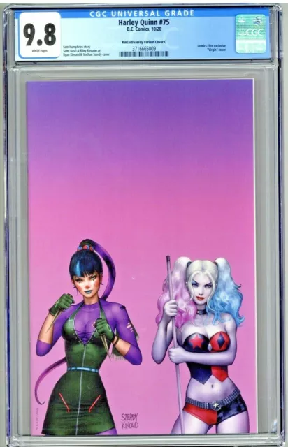 Harley Quinn #75 CGC 9.8 Kincaid Szerdy Variant Cover C Virgin Comics Elite