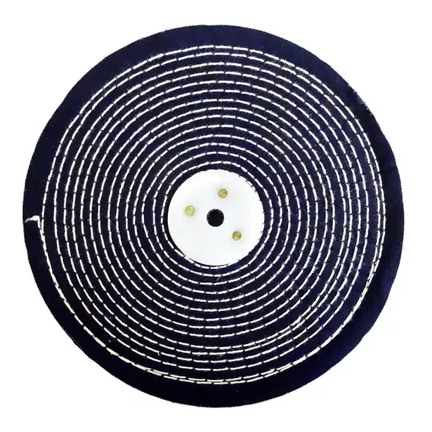 Josco 200Mm 2-Section Stitched Rag Polishing Buff - Australia Brand