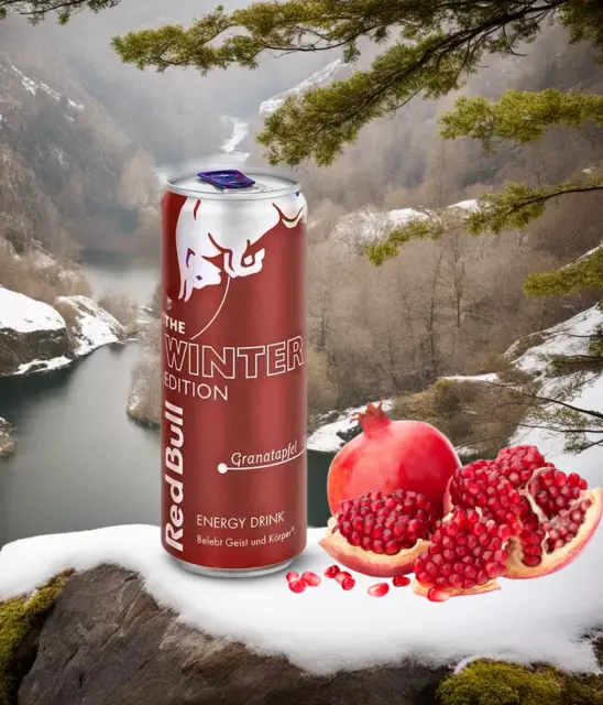 Red Bull Winter Edition 2021 Granatapfel Limited Edition