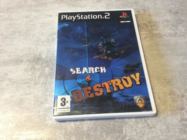 PS2 Search & Et Destroy PLAYSTATION 2 SONY PAL FR COMPLET