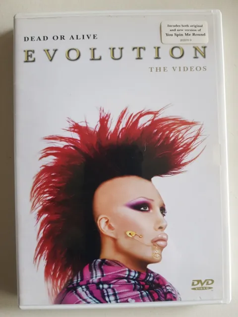 DEAD OR ALIVE (Pete Burns) Evolution The Videos (All Region) DVD