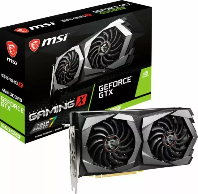 MSI GeForce GTX 1650 Super Gaming X 4GB GDDR6 Graphics Card Excellent Condition