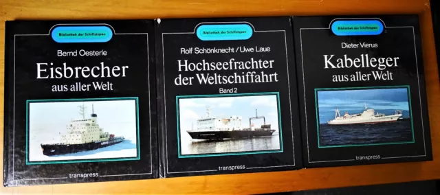 Eisbrecher aus aller Welt, Oesterle, Bernd, 1988, transpress Verlag  9STK Bücher