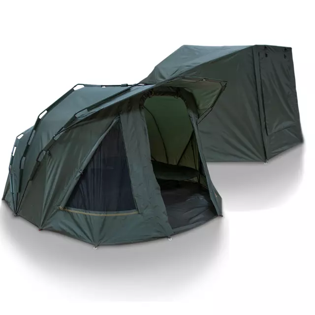 NGT XL Fortress with Hood - 2000mm Super Sized 2 Man Bivvy