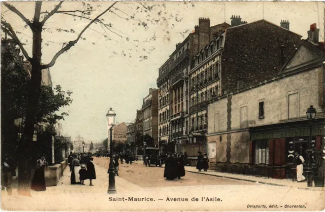 CPA AK St.Maurice Avenue de l'Asile FRANCE (1283033)