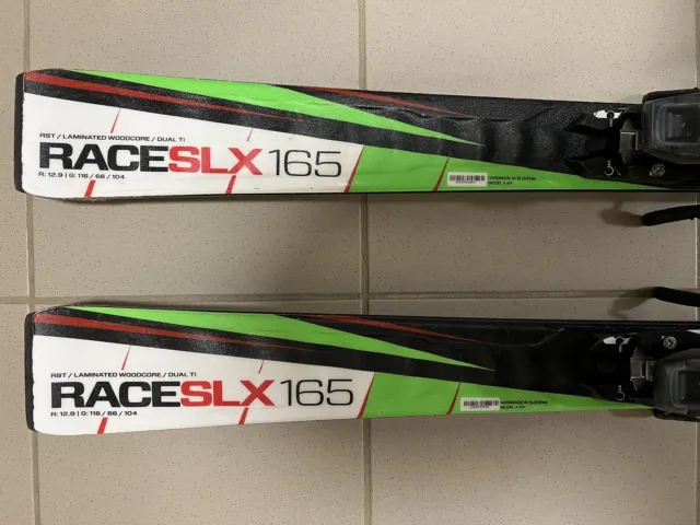 Ski Elan Race SLX Waveflex dual Ti 165cm + Bindung Elan EL 10