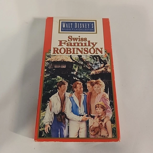 SWISS FAMILY ROBINSON VHS Tape Disney Family Adventure £3.64 - PicClick UK