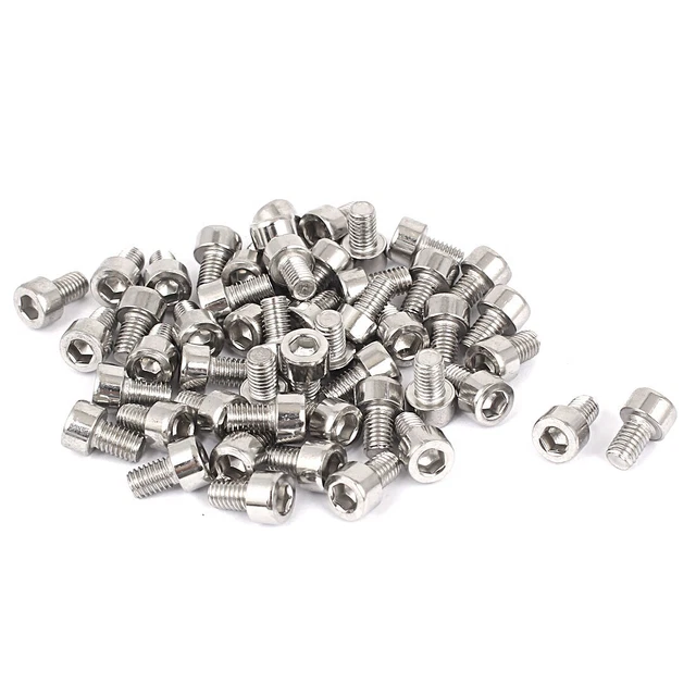 12 millimetri lungo 201 viti incassato in acciaio inox esagonale M5 x 8mm 50 Pz