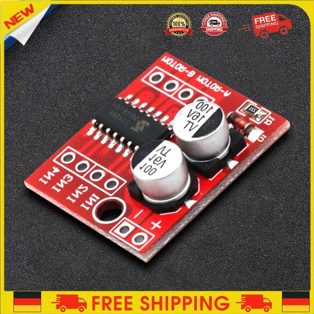 ❥ L298N modulo scheda driver DC 2V-10V 1,5A DC modulo driver motore