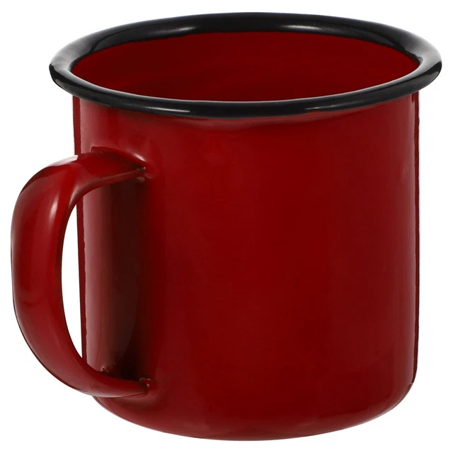 4x  tasses à café vintage tasses en fer Tasses de camping en métal