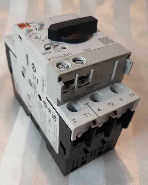 KTA9-32S-6.3A SPRECHER AND SCHUH 6.3 AMP MOTOR STARTER PROTECTOR *Fast*