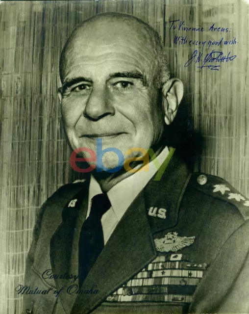 Four Star General Jimmy Doolittle Signed 8X10 Autograph Photo Reprint