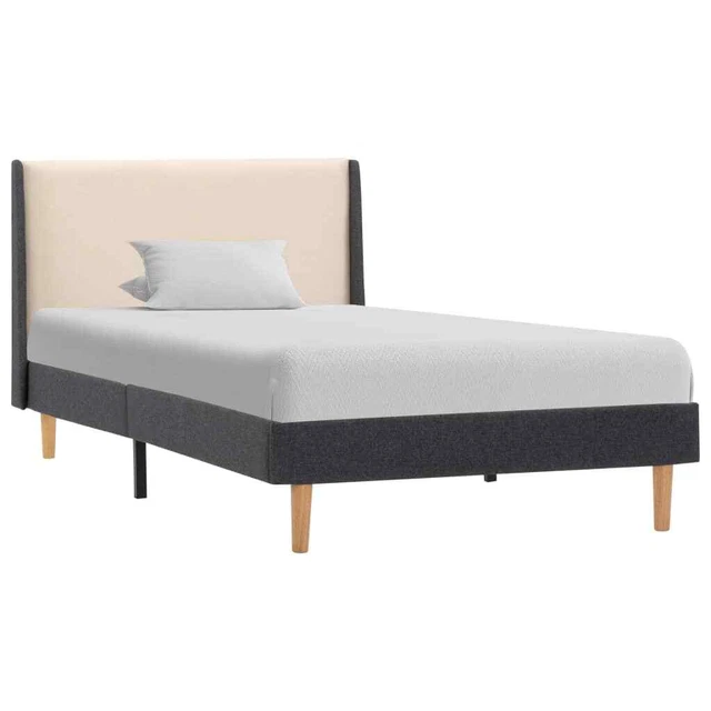 Polsterbett Stoff Bett Bettgestell Stoffbett Doppelbett mehrere Auswahl vidaXL