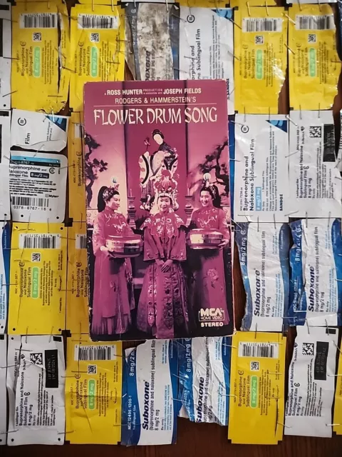 Flower Drum Song VHS Tape 1961 Rodgers & Hammerstein Musical/Romance SHIPS FREE