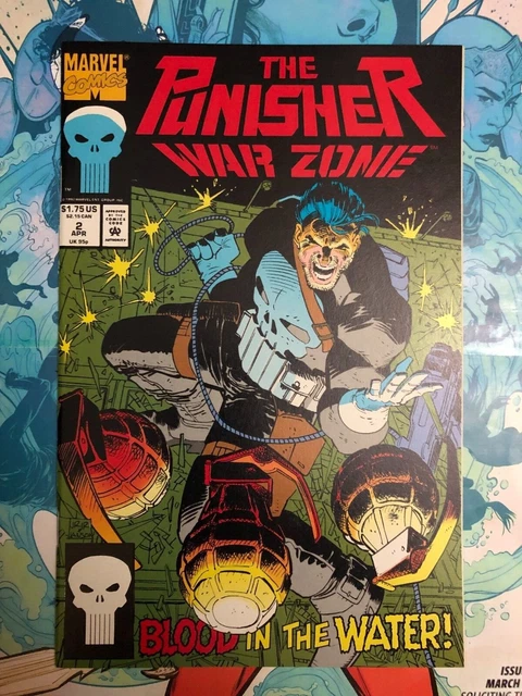 The Punisher War Zone 2 Vol 1 VF/NM Marvel Comics 1992