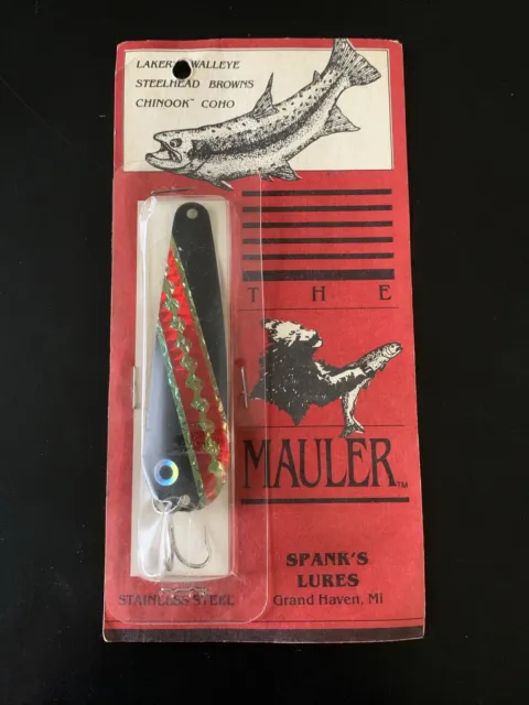 BLACK DOG BAIT Co. 8 Inch Wooden Lunker Punker Trout $105.50 - PicClick