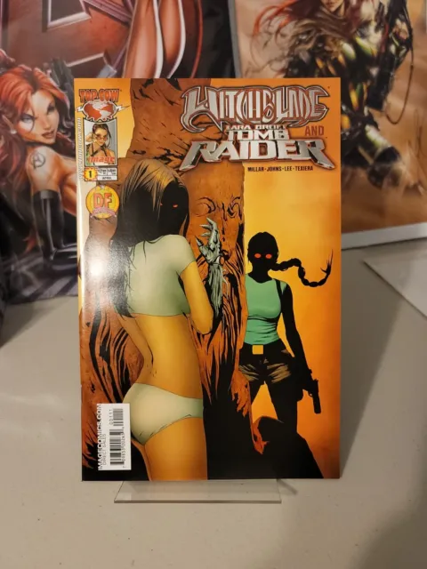 Witchblade And Tomb Raider #1 Comic Book - Top Cow Nm