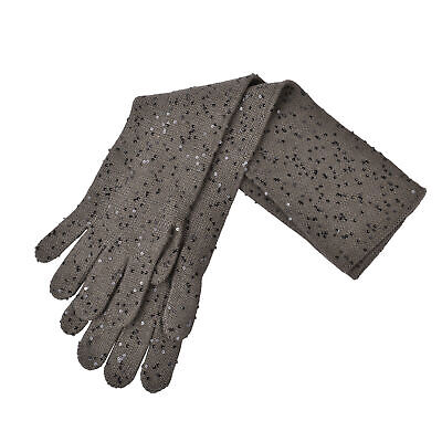 Brunello Cucinelli Handschuhe aus Kaschmir in Schwarz Damen Handschuhe Brunello Cucinelli Handschuhe 