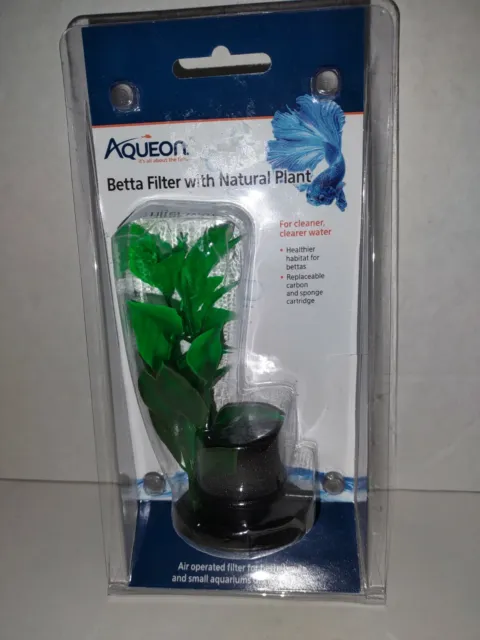 Aqueon Betta Filter With Natural Plant I420R Item  #100542354 (A1)