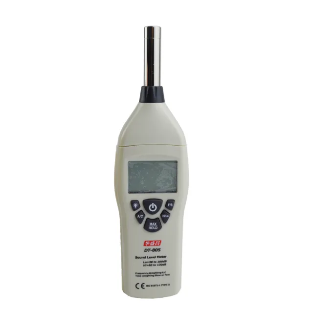 CEM DT-805 High Performance Sound Level Meter Max Hold and Data Hold Function✦KD