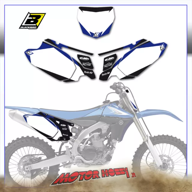 Kit Adesivi Portanumero Blackbird Grafica Yamaha Yzf 450 2010-2013