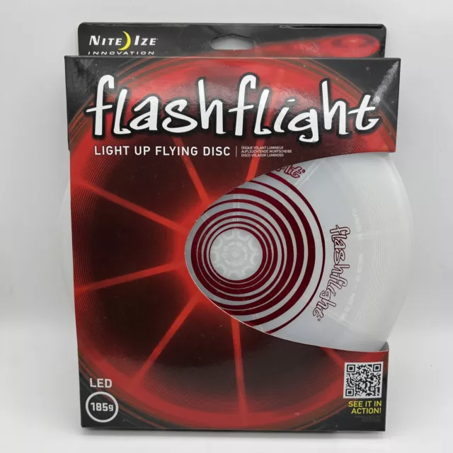 Nite Ize Flashlight Light Up Flying Disc, 185 grams - Red LED