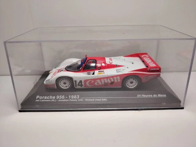 Porsche 956 LH – Vainqueur Le Mans 84 (Pescarolo) – Solido 1/18, Neuve En Boîte