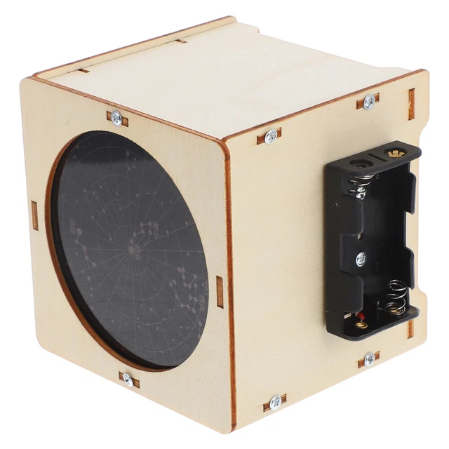 1 SET OF Handmade Diy Wooden Star Projector Blank Unfinished Wood Light