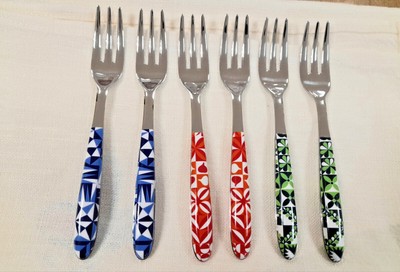 BONGSHAKALAKA Forchetta Dolce in Acciaio Inox Forchetta per Torta Set Forchetta Dessert Acciaio Inossidabile Forchette da Dessert Forchette Frutta da Dessert per Feste Banchetti Compleanni（12 Pezzi） 