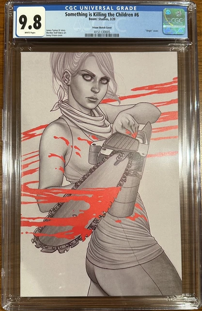 Something Is Killing The Children #6 Frison 1:25 Ghost Variant CGC 9.8