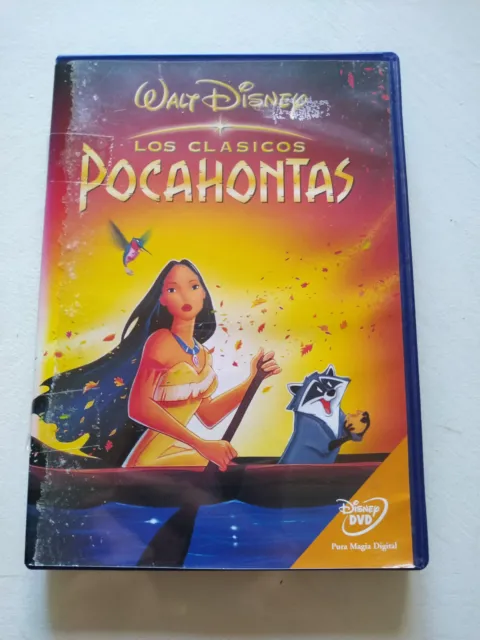 Pocahontas los Classics WALT DISNEY - DVD + Extras Spanish English Region 2 Am