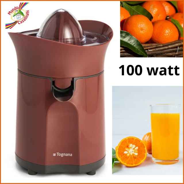 Spremiagrumi elettrico professionale spremi agrumi vintage limone acciaio 100w e