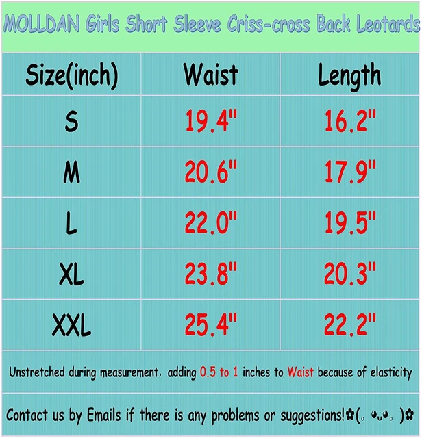 MOLLDAN Girls Ballet Leotards - Black - 10-12 Years DfAF