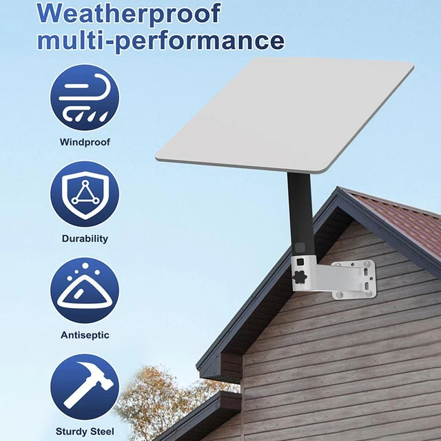 Atyhao Support De Toit En Acier Pour Girouette De Jardin Support De Toit Pour Girouette En Acier
