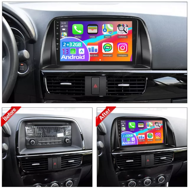 Apple Carplay Android 13.0 Autoradio für Mazda CX-5 MK1 KE 2012-2016 GPS 2G+32G