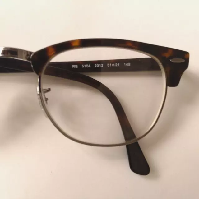 Ray Ban Clubmaster Glasses FRAME ONLY - Dark Havana - 5154 - 51 21