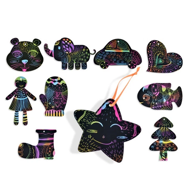 Tablero rascador para niños