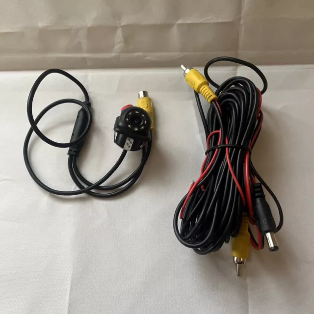 Backup Camera 9V To 12V Waterproof Night Vision High Definition Image Car