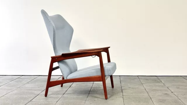 Carlo Wingback Lounge Chair Designed by Ib Kofod Larsen In 1954