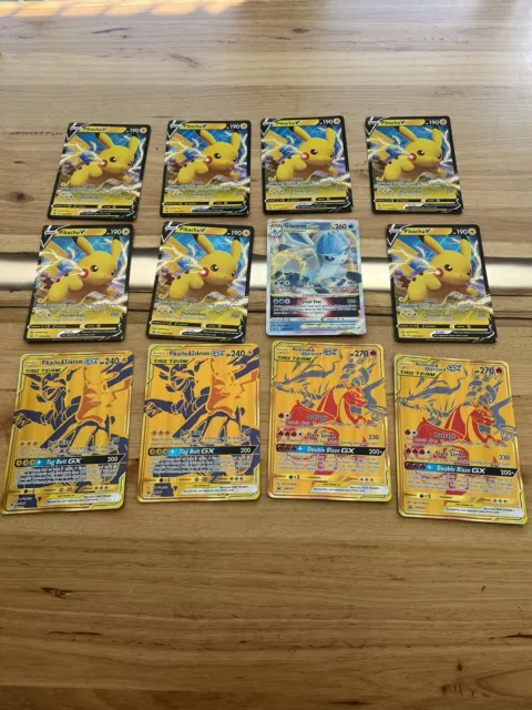 Pokemon - 12x Assorted Pokemon Jumbo Promos - Charizard Pikachu