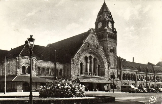 CPA AK METZ - La Gare Centrale (170031)